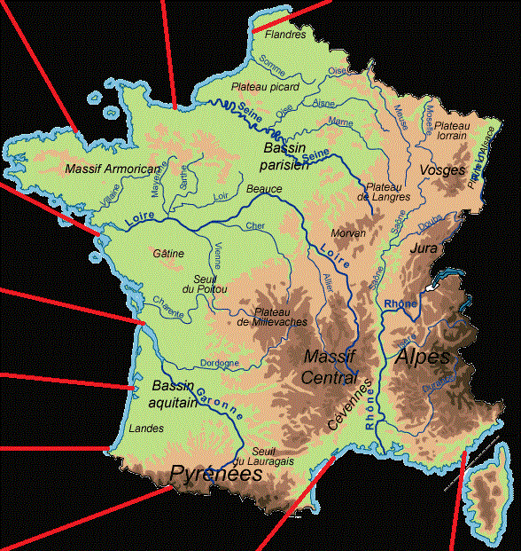 Carte france
